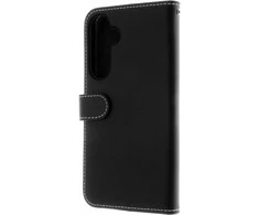Insmat Exclusive Flip Case piniginės dėklas, Samsung Galaxy A35 5G, juodas