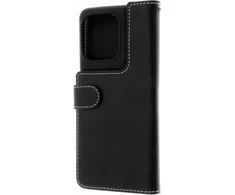 Insmat išskirtinis atverčiamas dėklas, Motorola Edge 50 Pro, juodas