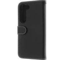 Dėklas Insmat Flip Case -lompakkokotelo, Samsung Galaxy S23, musta