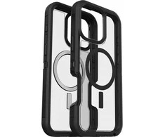 Dėklas Otterbox OB DEFND XTCLEAR APPLE IPHONE16/PRO MAX DARK SIDE - CLEAR/Juodas