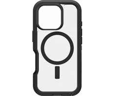 Dėklas Otterbox OB DEFND XTCLEAR APPLE IPHONE16/PRO DARKSIDE-CLEAR/Juodas