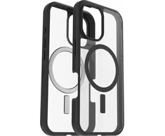 Dėklas Otterbox OB REACT MAGSAFE APPLE IPHONE16/Juodas CRYSTAL CLEAR/Juodas