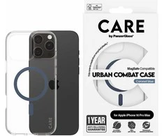 Panzer Glass CARE by PanzerGlass Urban Combat dėklas su MagSafe, skirtas iPhone 16 Pro Max – Mėlynas