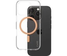 Dėklas PanzerGlass Flagship Apple iPhone 16 Pro 6.3 Panzer Glass CARE " Peachy MagSafe 1374