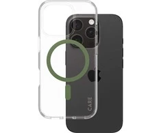 Panzer Glass Care by PanzerGlass Flagship Apple iPhone 16 Pro 6.3" dėklas telefonui žalios spalvos MagSafe 1370