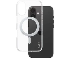 Panzer Glass CARE by PanzerGlass Feature Kickstand Apple iPhone 16 6.1" sidabrinis/sidabrinis MagSafe 1325