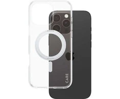 Panzer Glass CARE by PanzerGlass Feature Kickstand Apple iPhone 16 Pro Max 6.9" sidabrinis/sidabrinis MagSafe 1328