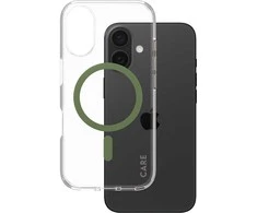 Panzer Glass CARE by PanzerGlass Flagship Apple iPhone 16 6.1" dėklas telefonui žalios spalvos/dėklas telefonui žalios spalvos MagSafe 1369