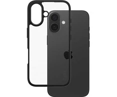 Panzer Glass CARE by PanzerGlass Urban Combat apsauginis dėklas, Apple iPhone 16, skaidrus / juodas