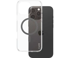 Dėklas Panzer Glass CARE Flagship Case | Galinis viršelis | Apple | iPhone 16 Pro Max | Perdirbtas plastikas | Skaidrus | MagSafe