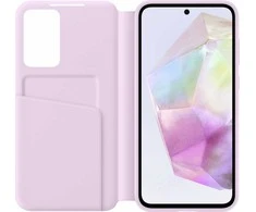 ZA356CVEGWW Smart View piniginės dėklas, skirtas Samsung Galaxy A35 Lavender (Lavender)