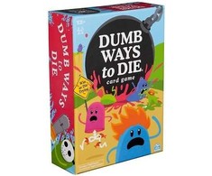 Kortų žaidimas „Spin Master Dumb Ways to Die“.