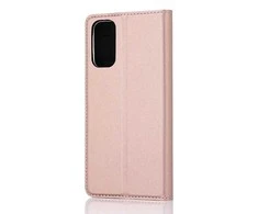 Dėklas „Wave BookCase“, „Samsung Galaxy S20“, „Rose Gold“.