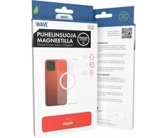 Dėklas Wave MagSafe-yhteensopiva suojakuori, iPhone 13 mini, läpinäkyvä