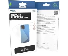 Dėklas Wave silikonisuoja, Motorola Moto G84, kirkas