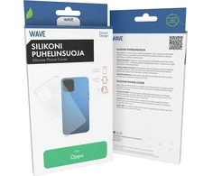 Dėklas Wave Silikonisuoja, Oppo A60 5G / Oppo A40 / Oppo A40m, Kirkas