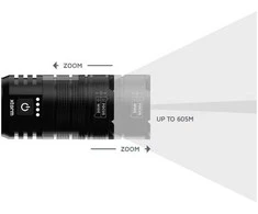 Power bank Xtorm Flashlight 10.500 mAh 20W – juodas