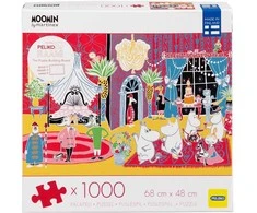 Dėlionė Martinex Muumi Hotelli Riviera palapeli, 1000 palaa