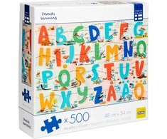 Dėlionė Peliko Mauri Kunnas Aakkoset -palapeli, 500 palaa