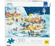 Peliko dėlionė 500 vnt. - Žiemos vakaras