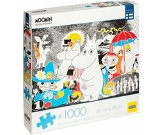 Moomin Muminas - Dėlionė 1000 detalių Komiksų knygelės viršelis 1 (40855542)