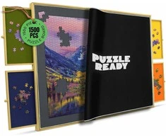 Dėlionė Puzzle Ready - Puinen palapelilauta, 1500 palalle