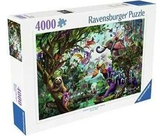 Ravensburger Dėlionė 4000 vnt. - Drakonai tropikuose