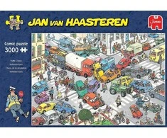 Royal Jumbo Bv Jano van Haastereno dėlionė „Eismo chaosas“, 3000 vienetų