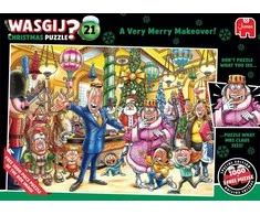 Dėlionė Royal Jumbo Bv Wasgij Christmas 21 Palapeli, 2 x 1000 palaa