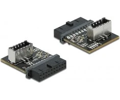 Delock Fuj: tech USB 3.0 19 kontaktų / USB 3.2 Gen1 Type-E adapteris pagrindinei plokštei