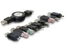 Delock USB adapterio rinkinys, 10 vnt