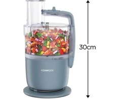 KENWOOD MultiPro Go Super Compact virtuvinis kombainas FDP22.130GY, 650 W,