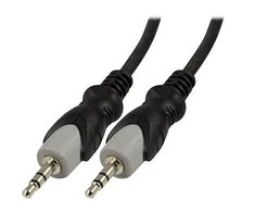 Kabelis DELTACO garso, 3.5mm-3.5mm, 2.0m / MM-150