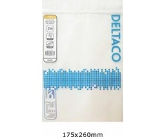 DELTACO CEE 7/7 - GST18 naaras, maadoitettu, 2m, musta