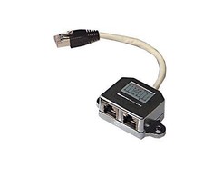 DELTACO Y tinko kabelis, 1xRJ45 ha iki 2xRJ45 ho, FTP Cat5 679-F