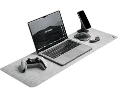 DeltaHub Minimalistic Desk Mat M Kilimėlis (900MM X 300MM) pilkos spalvos