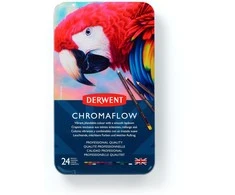 Derwent Kredki Derwent Chromaflow 24 pud metal