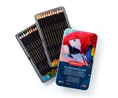 Derwent Kredki Derwent Chromaflow 24 pud metal