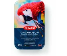 Derwent Derwent „Chromaflow“ 36 metalinių pieštukų pakuotė