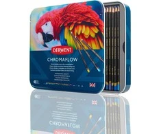 Derwent Kredki Derwent Chromaflow 48 pud metal