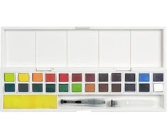 Derwent Inktense Paint Pan Set 24 -maalauslajitelma