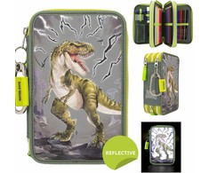 Depesche Top Model 11758 Dino World Reflector rašinėlių dėklas su priedais