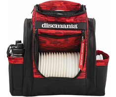 Kuprinė diskgolfo diskams DISCMANIA Fanatic Sky Raudona