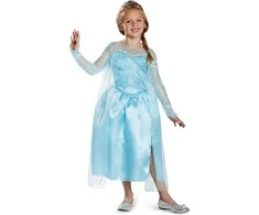 Disguise Disney Frozen Elsos Frozen princesės karnavalinis kostiumas 109-123 cm (5-6 metų)