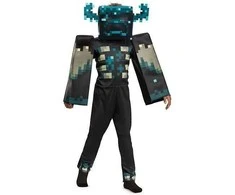 Disguise Minecraft Warden Deluxe -asu, 7-8v, 127-136 cm