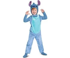 Disguise „Disney Lilo&amp;Stitch“ karnavalinis kostiumas „Stitch“ kostiumas, puošni suknelė 127–136 cm (7–8 metai) „Kigurumi“