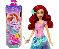 Mattel DISNEY PRINCESS SPIN and REVEAL Arielės siurprizų rinkinys (HTV88)