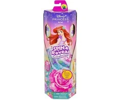 Mattel DISNEY PRINCESS SPIN and REVEAL Arielės siurprizų rinkinys (HTV88)