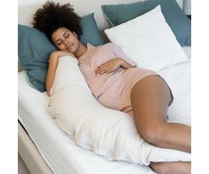 Doomoo Comfy Big maitinimo ir nėštumo pagalvė Tetra Almond