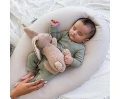 Doomoo Comfy Big maitinimo ir nėštumo pagalvės užvalkalas Tetra Almond